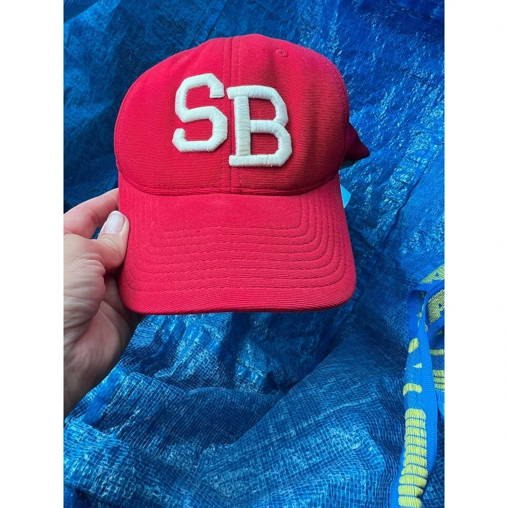 Sporty Mens Pacific Headwear SB Performance Baseball Cap M-XL Red